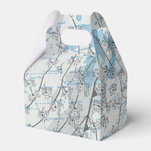 National Weather Map Geschenkschachtel