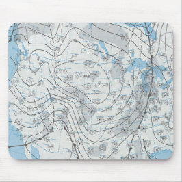 National Weather Map Mousepad