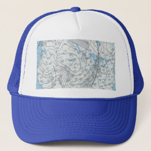 National Weather Map Truckerkappe