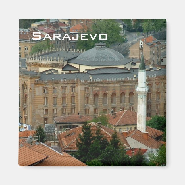 Nationalbibliothek Magnet (Vorne)