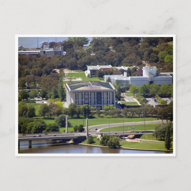 Nationalbibliothek Postkarte (Vorderseite)