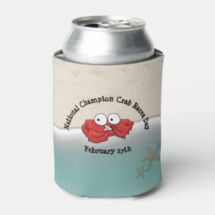 Nationalchampion Crab Races Day Soda Cooler Dosenkühler