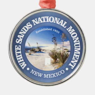 Nationaldenkmal der weißen Sands Ornament Aus Metall