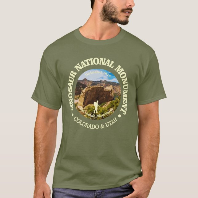 Nationaldenkmal Dinosaurier (NM) T-Shirt (Vorderseite)