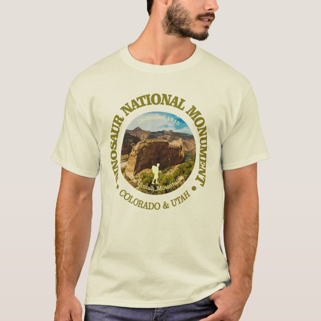 Nationaldenkmal Dinosaurier (NM) T-Shirt (Vorderseite)