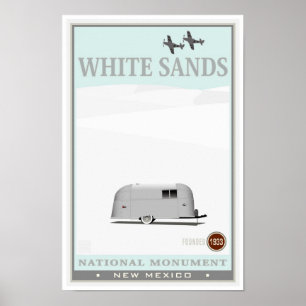 Nationaldenkmal für Weißsand 1 Poster