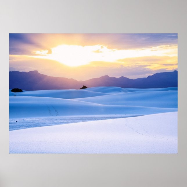 Nationaldenkmal für Weißsand 3 Poster (Vorne)