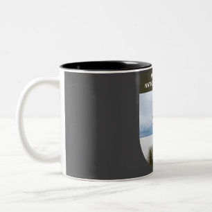 Nationaldenkmal für Weißsand Zweifarbige Tasse
