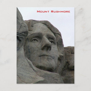 Nationaldenkmal Mount Rushmore Postkarte
