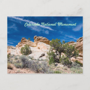 Nationaldenkmal von Colorado Postkarte