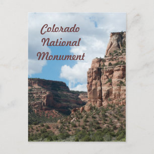 Nationaldenkmal von Colorado Postkarte