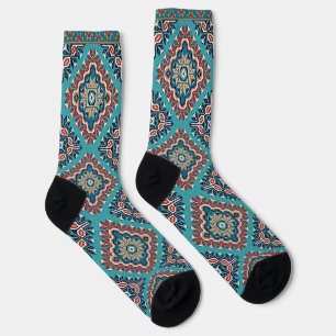 Nationale Amerikanische Ureinwohner Navajo Mosaic Socken