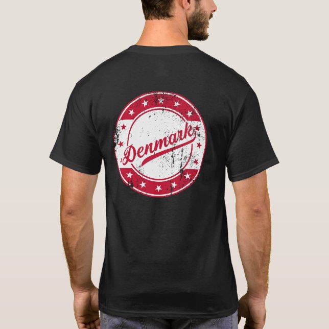 Nationale/dänische T - Shirt (Rückseite)