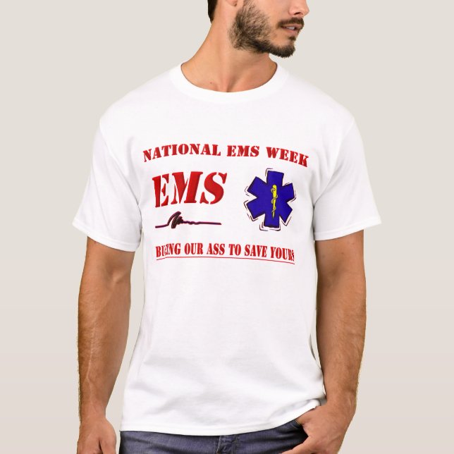 Nationale EMS-Woche T-Shirt (Vorderseite)