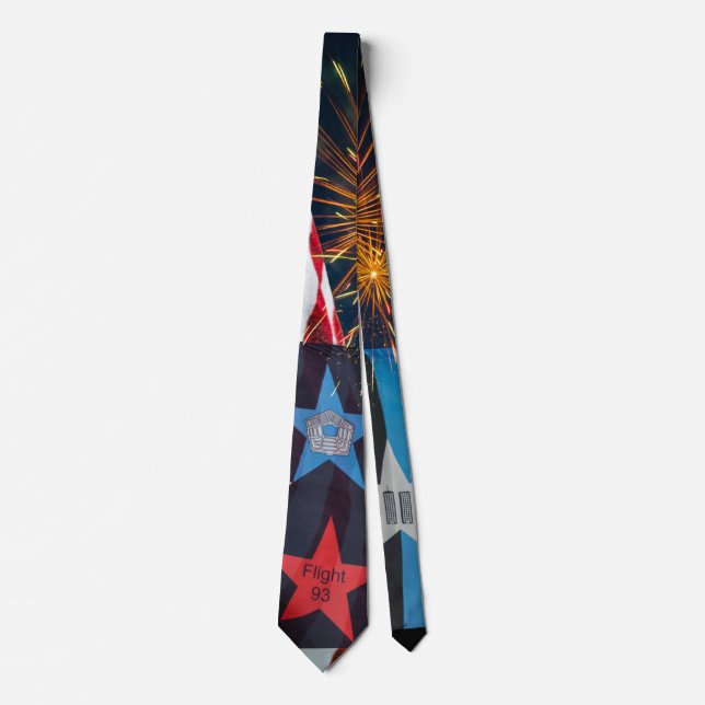 Nationale Erinnerungsgruppe Neck Tie Krawatte (Vorderseite)