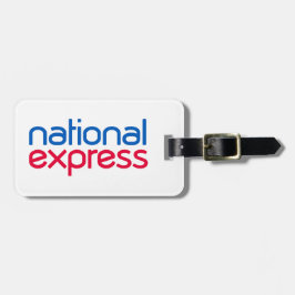 Nationale Express-Gepäckmarke Gepäckanhänger