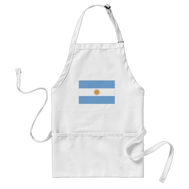 Nationale Flagge Argentiniens Schürze (Vorne)