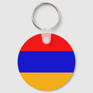 Nationale Flagge Armeniens Schlüsselanhänger