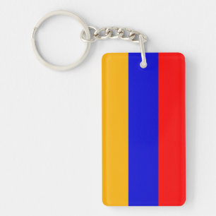 Nationale Flagge Armeniens Schlüsselanhänger