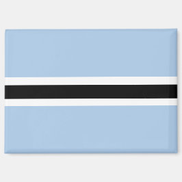 Nationale Flagge Botswanas Rektangle-Magnet Magnet