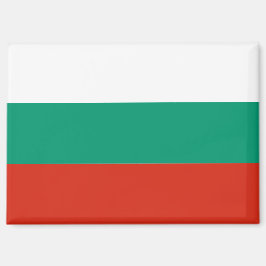 Nationale Flagge Bulgariens Rektangle-Magnet Magnet