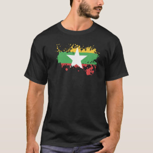 Nationale Flagge des Souvenirs für Männer T-Shirt