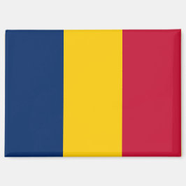 Nationale Flagge des Tschad-Rektangle-Magnet Magnet