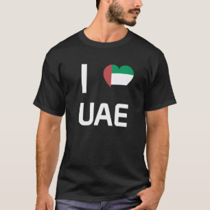Nationale Flagge für Andenken der VAE an Männer 2 T-Shirt