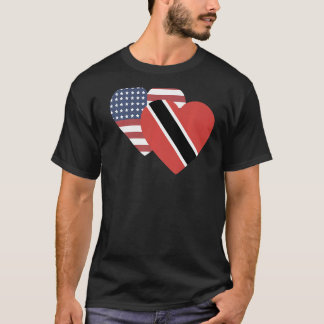 Nationale Flagge für Trinidad Souvenir für Männer  T-Shirt