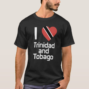 Nationale Flagge für Trinidad Souvenir für Männer T-Shirt