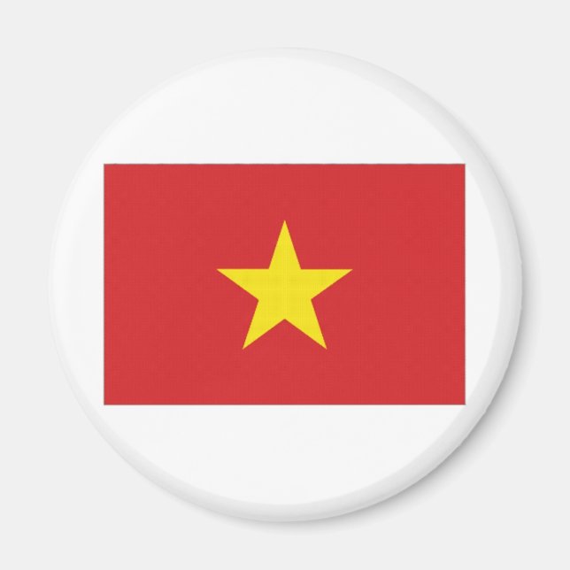 Nationale Flagge für Vietnam Magnet (Vorne)