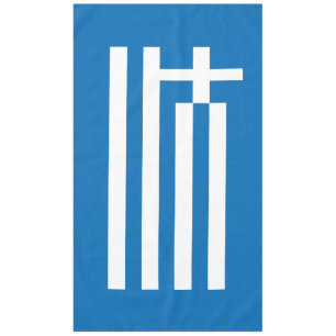Nationale Flagge Griechenlands Tischdecke
