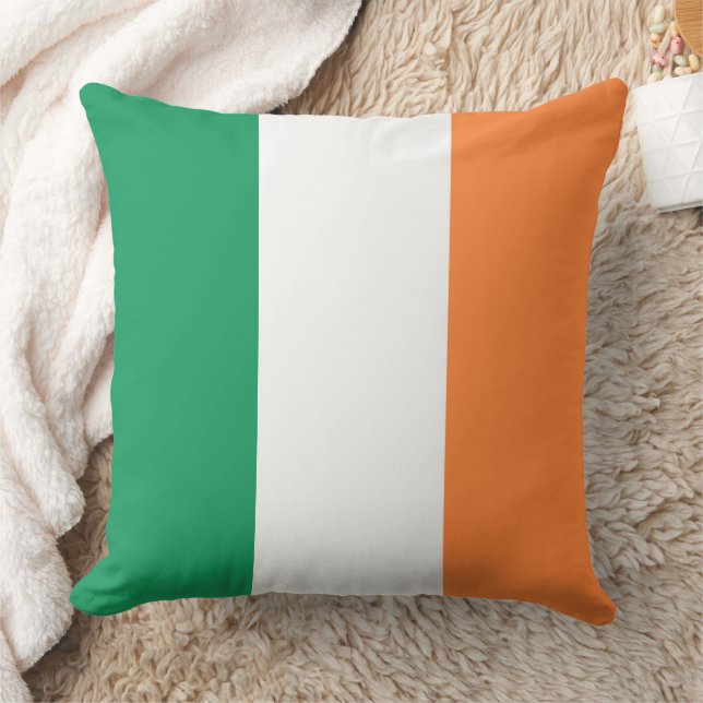 Nationale Flagge Irlands, irischer Standard, Banne Kissen (Decke)