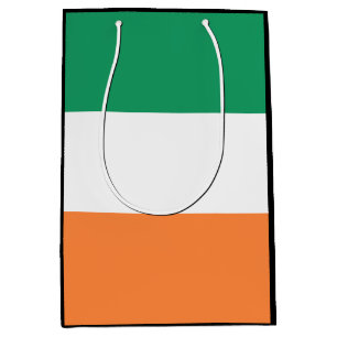 Nationale Flagge Irlands, irischer Standard, Banne Mittlere Geschenktüte