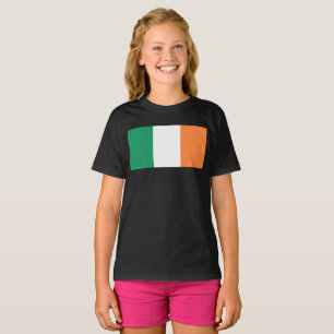 Nationale Flagge Irlands, irischer Standard, Banne T-Shirt