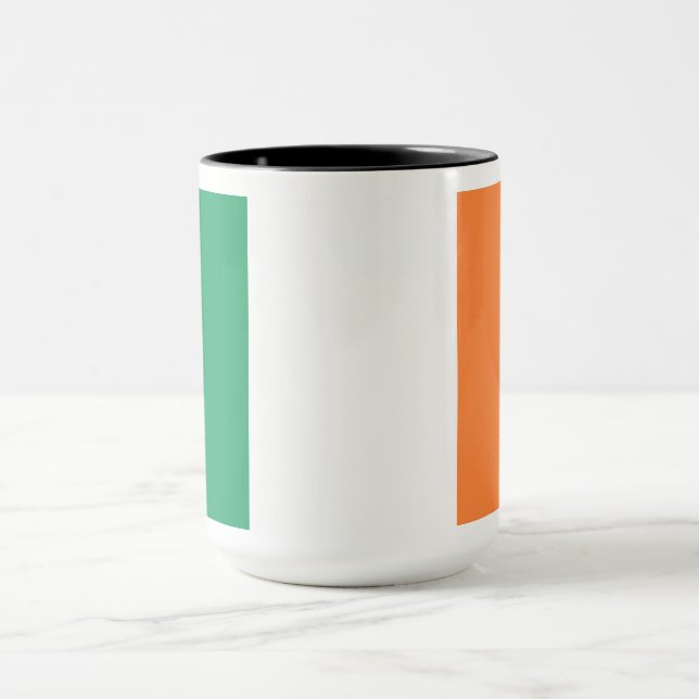 Nationale Flagge Irlands, irischer Standard, Banne Tasse (Zentrum)