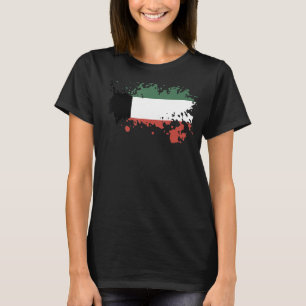 Nationale Flagge Kuwaits Souvenir für Männer 3 T-Shirt