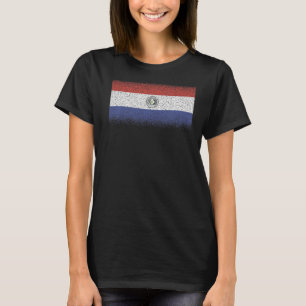 Nationale Flagge Paraguays Andenken für Männer Fra T-Shirt