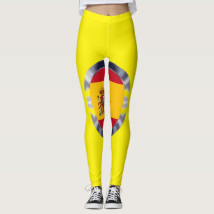 Nationale Flagge Spaniens Leggings
