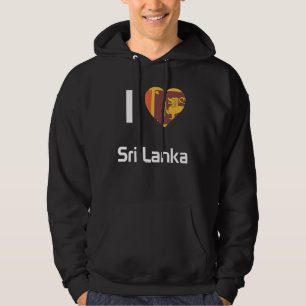 Nationale Flagge Sri Lankas Souvenir für Männer Fr Hoodie
