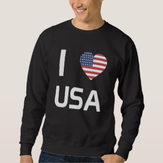 Nationale Flagge USA Souvenir für Männer Frauen 5 Sweatshirt
