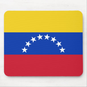 Nationale Flagge Venezuelas Mousepad