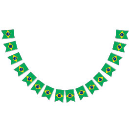 Nationale Flagge von Brasilien,