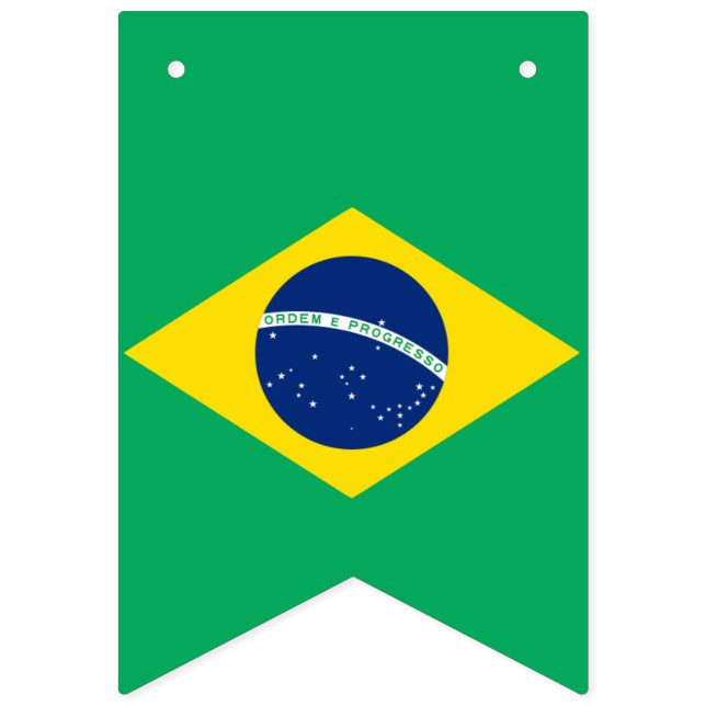 Nationale Flagge von Brasilien, (Erste Fahne)