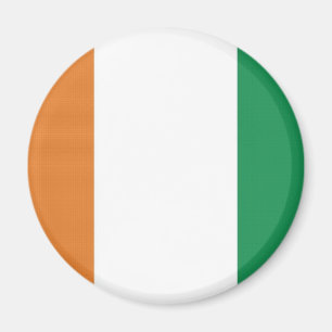 Nationale Flagge von Côte d'Ivoire Magnet