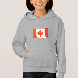 Nationale Flagge von KANADA Hoodie