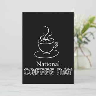 Nationale Kaffeeausweis Einladung