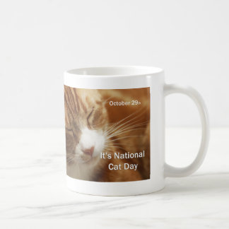 Nationale Katzen-TagesTasse am 29. Oktober Kaffeetasse