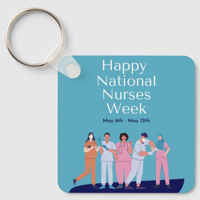 Nationale Krankenwoche Schlüsselanhänger (Vorderseite)