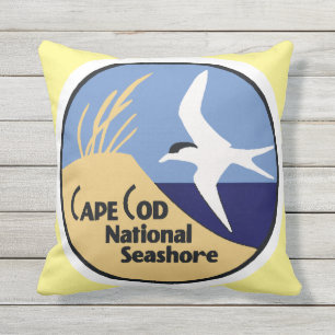 Nationale Küste Cape Cods - fertigen Sie Farbe Kissen